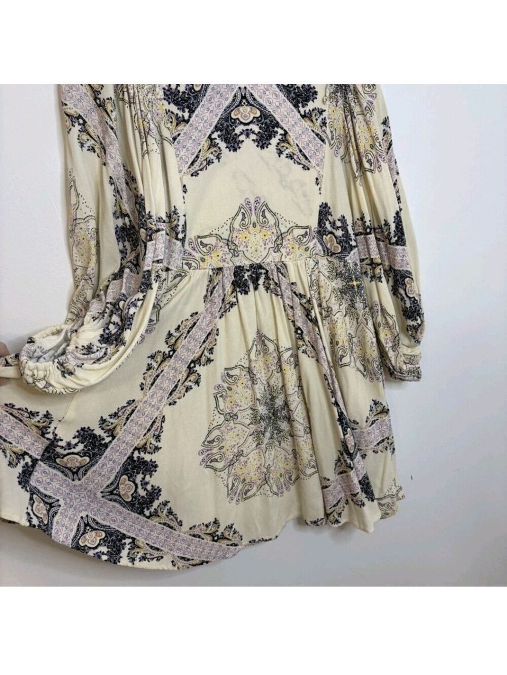 Boho Floral Mini Dress | Small | New Without Tags ✨ - Picture 3 of 12